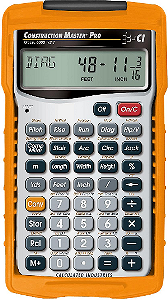 Calculator for Contractors, Estimators, Builders, Framers, Remodelers, Renovators and Carpenters