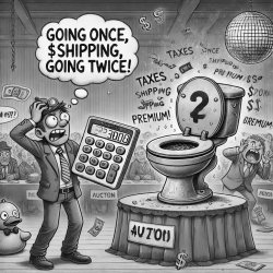 Auction Item Value Estimator. Image generated by AI