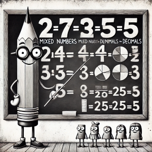 Convert a Mixed Number to a Decimal