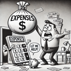 Income-Based Payment Calculator. AI Generated image