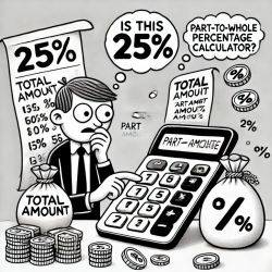 Part-to-Whole Percentage Calculator